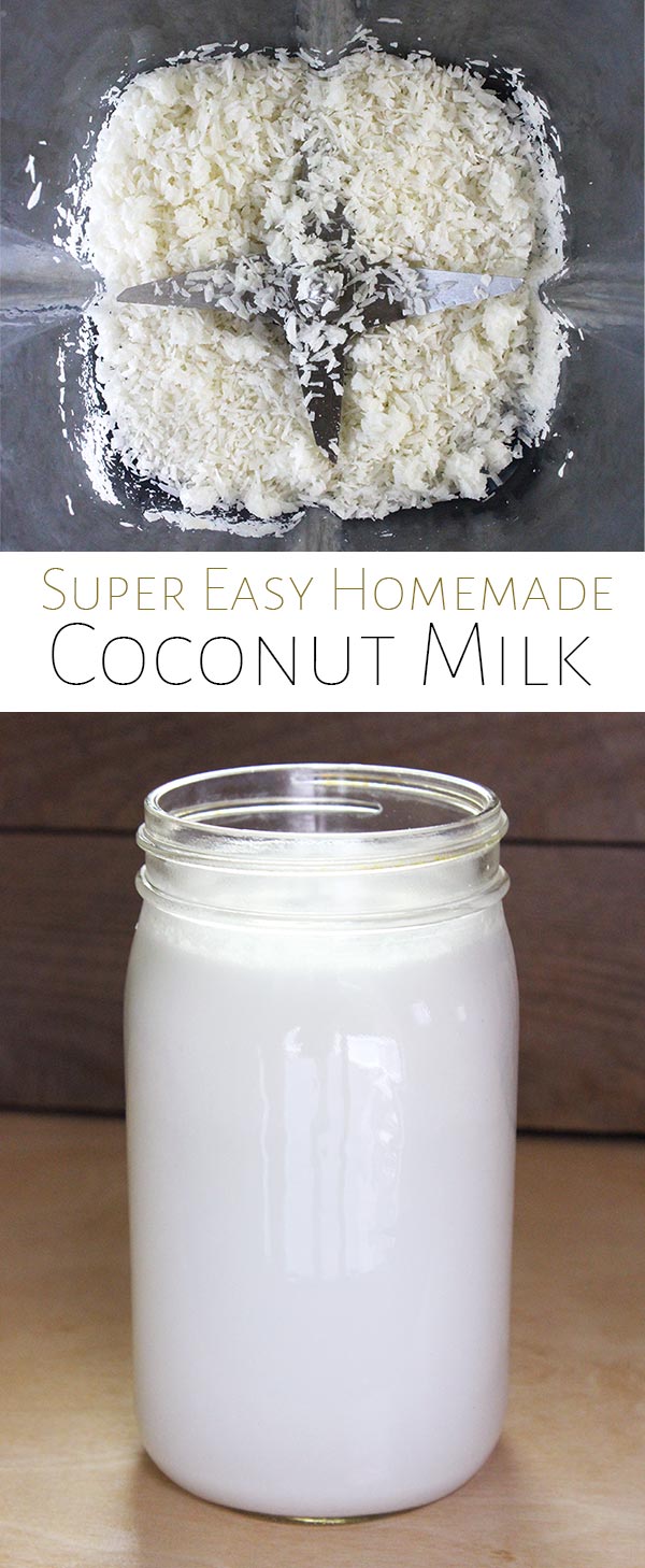 Coconut Milk Easy Homemade Recipe Amanda Nicole Smith